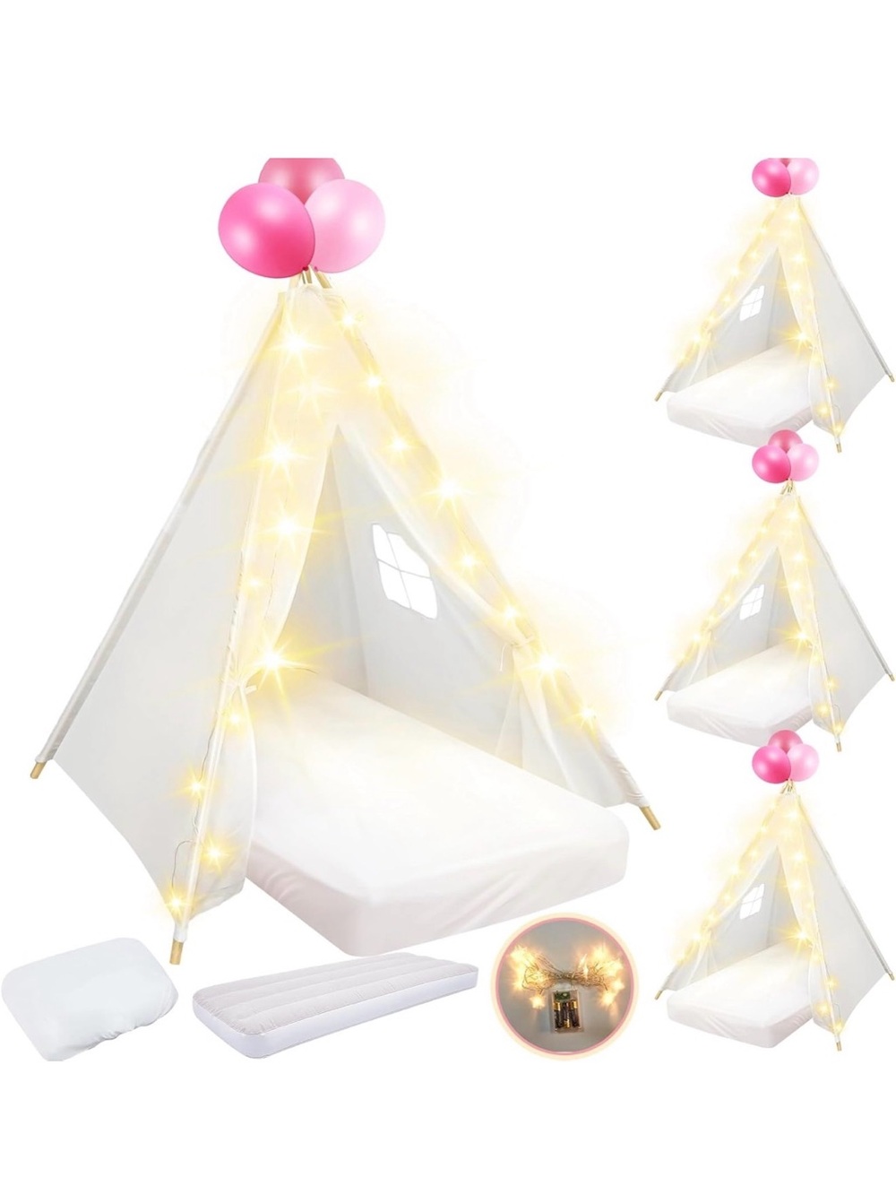 Tepee’s sleepovers for parties